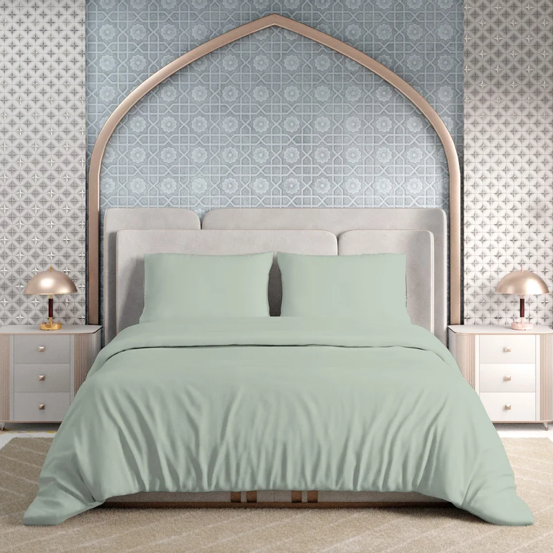 كولور سينس Color Sense 225TC CVC Solid Duvet Cover Set King - 230x220